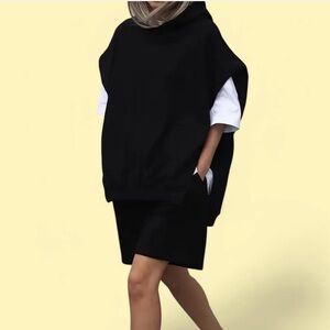 Black Hoodie Sweatshirt for Men